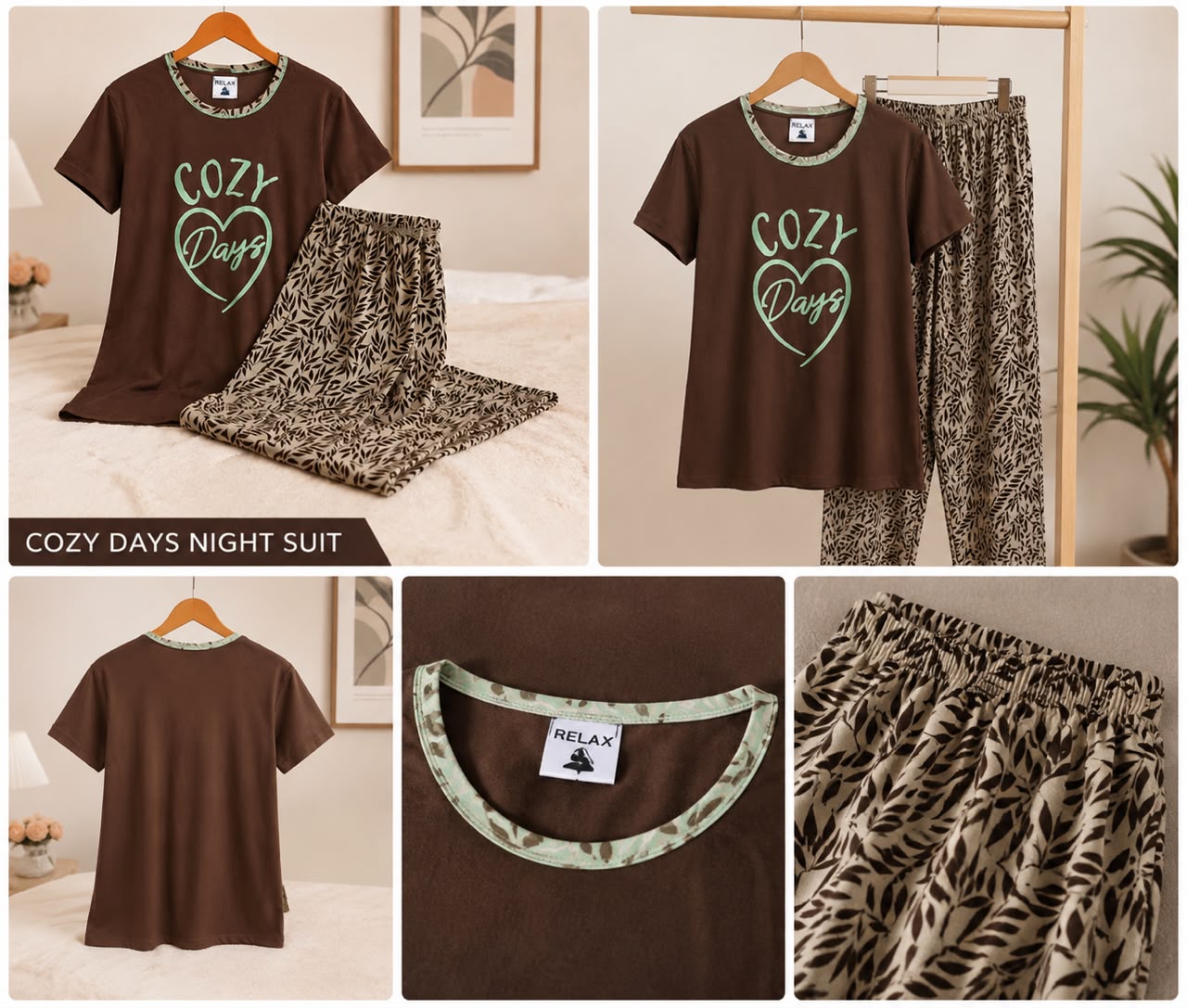 Cozy Days Women’s Night Suit